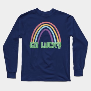 Lucky Rainbow st Patrick Day Long Sleeve T-Shirt